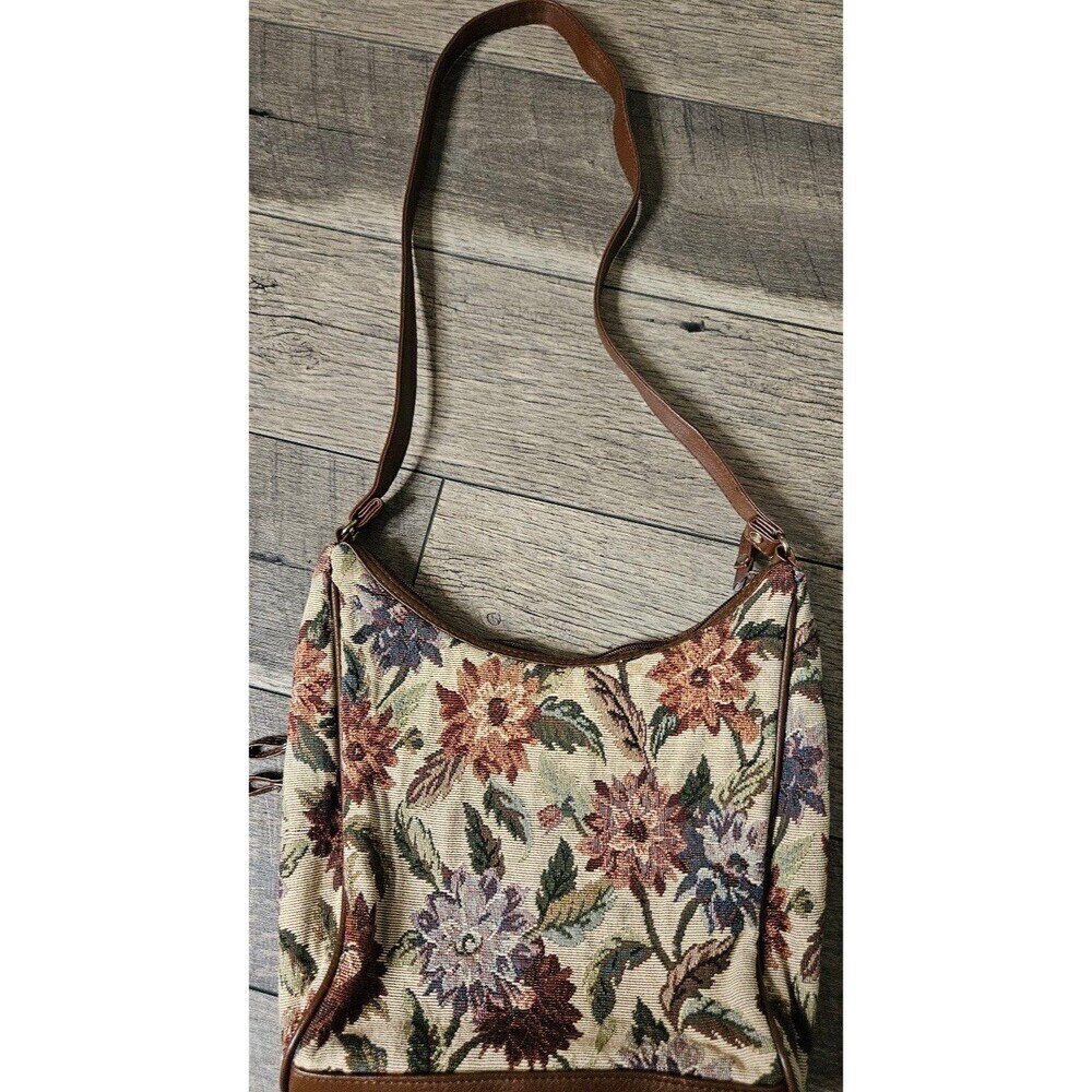 Basic Editions Vintage Floral Crossbody Purse - Picture 4 of 6